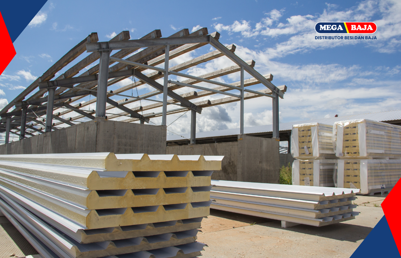 Sandwich Panel untuk Dinding dan Atap Bangunan