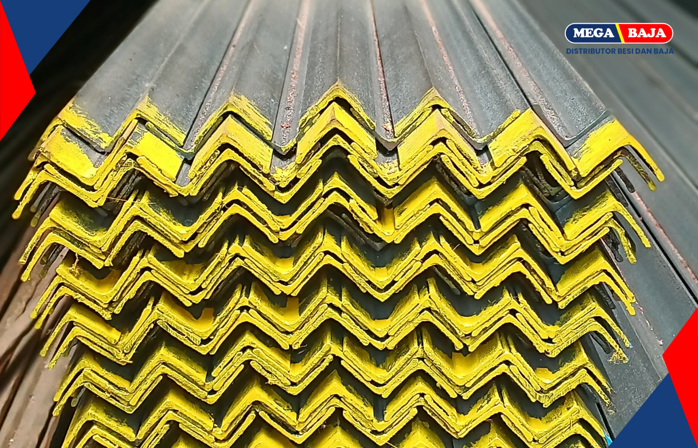 Besi siku dalam konstruksi interior